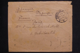 URSS - Enveloppe Pour Paris En 1923, Affranchissement Au Verso ( Restant)  - L 149802 - Covers & Documents