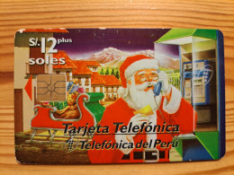 Phonecard Peru - Christmas - Pérou