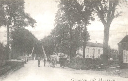 Souvenir De - Groet Uit Meersen - Charrette - Bois - Carte Postale - Gruss Aus.../ Gruesse Aus...