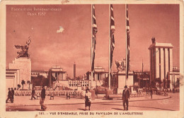 FRANCE - Paris - Vue D'ensemble Prise Du Pavillon De L'Angleterre - Animé - Carte Postale Ancienne - Ausstellungen