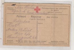 RUSSIA, 1918  POW Postal Stationery To  Austria - Covers & Documents