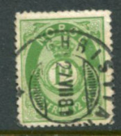 NORWAY 1877 Posthorn 12 Øre Used.  Michel 26 - Gebruikt