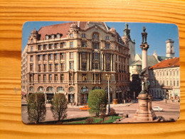 Phonecard Ukraine - A. Mickevicz Square, Lviv - Ucrania