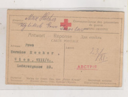 RUSSIA, 1918  POW Postal Stationery To  Austria - Cartas & Documentos