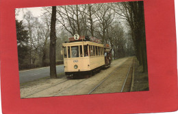 TRAMWAY---BRUXELLES-Ligne Touristique Woluwe-Tervuren--Motrice 1763 Et Baladeuse 29 --voir 2 Scans - Tramways