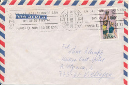 Spain Air Mail Cover Sent To Germany Badalona 28-6-1978 - Briefe U. Dokumente