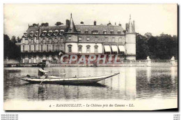CPA Rambouillet Le Chateau Pris Des Canaux - Rambouillet