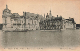 FRANCE - Chantilly - Côté Ouest Du Château - Carte Postale Ancienne - Chantilly