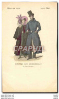 CPA Mode Coiffe Femme Journal Des Demoiselles Rue Drouot Annee 1840 - Mode