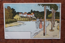 ILLUSTRATEUR AMEDEE LYNEN "DE CI DE LÀ À BRUXELLES ET EN BRABANT" - N°85 PARC DE SAINT GILLES - Lynen, Amédée-Ernest