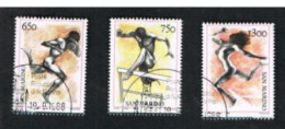 SAN MARINO - UN 1240.1242   -  1988 XXIV OLIMPIADE DI SEUL (COMPLET SET OF 3 STAMPS ,BY BF) - USED - Used Stamps