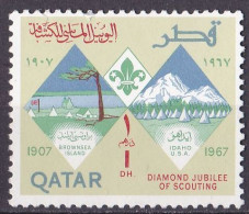 Qatar Marke Von 1967 **/MNH (A4-5) - Qatar