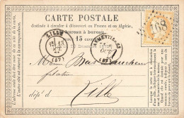 CARTE PRECURSEUR N° 10. FLEURONNÉ. ARMENTIERES NORD T16. GC 168 - Cartoline Precursori