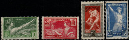 FRANCE - YT N° 183 à 186 "JEUX OLYMPIQUES DE PARIS " Neuf LUXE**.Bas Prix. A Saisir. - Unused Stamps