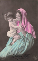 FETES ET VOEUX - Noël - Une Femme Tenant Son Enfant - Colorisé - Carte Postale Ancienne - Sonstige & Ohne Zuordnung