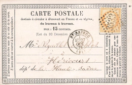 CARTE PRECURSEUR N° 10. ST BRIEUC. COTE DU NORD. T17. GC 3533 - Voorloper Kaarten