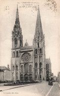 FRANCE -  Chartres - Vue Générale De La Cathédrale - Carte Postale Ancienne - Chartres