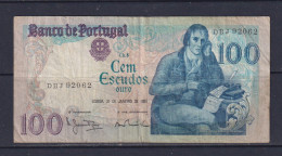 PORTUGAL  - 1984 100 Escudos Circulated Banknote - Portugal