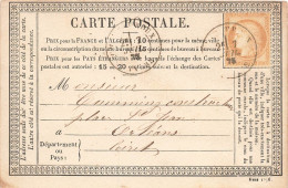 CARTE PRECURSEUR N° 22. CHATEAUROUX. INDRE. T18. - Vorläufer