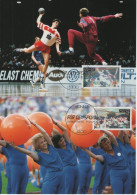 Germany Deutschland 1990 Maximum Cards X2 Fur Die Sport, Handball, Trimm-Aktion Trim Action, Bonn - 1981-2000