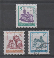 Yugoslavia, Used, 1996, Michel 2755 - 2757 - Used Stamps