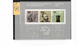 Blocs Feuillets D'Allemagne Fédérale Neuf** Luxe - 1981-1990