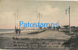 223366 URUGUAY MONTEVIDEO RAMBLA DE LOS POCITOS POSTAL POSTCARD - Uruguay