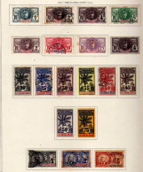 Haut-Senegal Et Niger - 1906 - Serie  Courante - Faidherbe - Palmier - Balley -  Obliteres - Et Neufs* - Usados