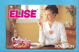 Japan Telefonkarte Japon Télécarte Phonecard - Musik Music Musique Girl Frau Women Femme Elise Bourbon - Alimentación