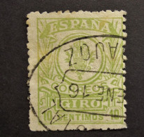 Espagna - Mandat 1915-20 Y&T N°M2 - - 10c Giro - Obl. Cancelled - Sellos De Giro