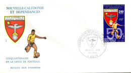 FDC Cinquantenaire De La Ligue De Football Yvert 423 - R 6580 - FDC