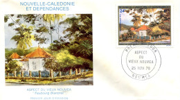 FDC Vieux Nouméa Yvert PA 189 - R 6581 - FDC