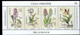 Suede - 1982  - BF  Flore - Orchideee -  Neuf** - MNH - Blocks & Sheetlets