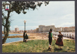 123880/ LA CORUÑA, Playa De Riazor - La Coruña