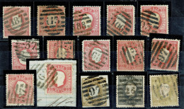 Portugal, 1870/6, # 40..., Used - Oblitérés