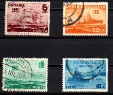 1931 - Romania 418/21 Cinquantenario Della Marina   ----- - Gebruikt