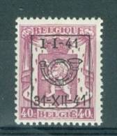 BELGIE - OBP Nr PRE 462 - Typo - Klein Staatswapen - Préo/Precancels - MNH**  - Cote 50,50 € - Typo Precancels 1936-51 (Small Seal Of The State)