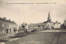 49 - Le Loroux-Béconnais (Maine-et-Loire) - Place De La Rochelle - Le Louroux Beconnais