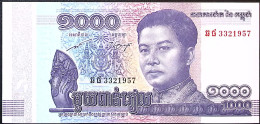 CAMBODGE/CAMBODIA * 1.000 Riels * Date 2016 * État/Grade NEUF/UNC * - Cambodge