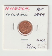 Angola  -  10 Centimos  Br  -  1999  -  UNC - Angola