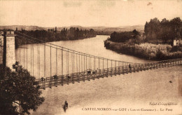 CASTELMORON SUR LOT LE PONT - Castelmoron