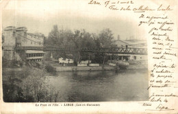 LIBOS LE PONT ET L'ILE - Libos