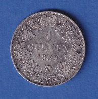 Bayern Silbermünze 1 Gulden König Ludwig I. 1839 - Andere & Zonder Classificatie