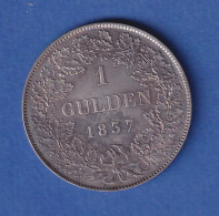 Bayern Silbermünze 1 Gulden König Ludwig I. 1837 Vz Mit Schöner Patina - Altri & Non Classificati