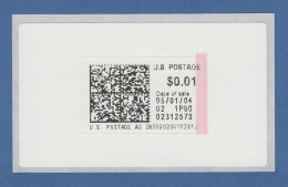 USA Internet-Frankaturmarke Januar 2004 (keine ATM), Siehe Bild - Autres & Non Classés