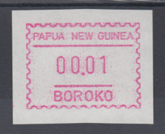 Papua Neuguinea 1990 1. FRAMA-ATM Mit Inschrift BOROKO, Rauh, Mi.-Nr. 1y  ** - Papouasie-Nouvelle-Guinée