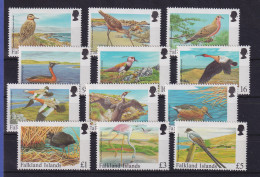Falkland-Inseln 1998 Vögel Mi.-Nr. 713-724 Postfrisch ** - Falkland