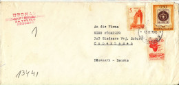 Yugoslavia Cover Sent To Denmark 13-9-1956 - Briefe U. Dokumente