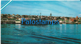 223377 ARGENTINA UK ISLAS MALVINAS FALKLAND ISLANDS VISTA EL PUERTO POSTAL POSTCARD - Argentine