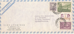 Argentina Air Mail Cover Sent To Denmark 6-7-1960 - Luftpost